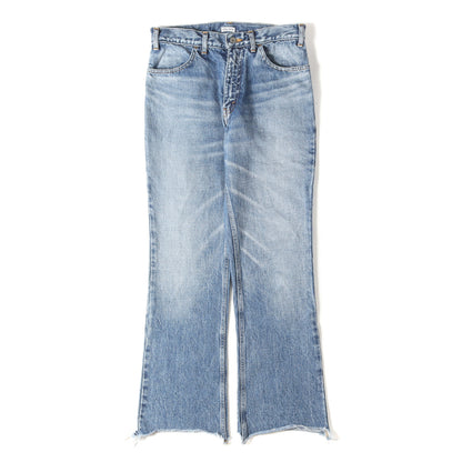 ヴィンテージ加工 フレア デニムパンツ(002 Flare Denim)
