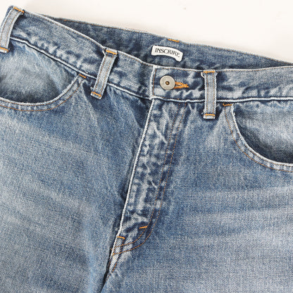 ヴィンテージ加工 フレア デニムパンツ(002 Flare Denim)