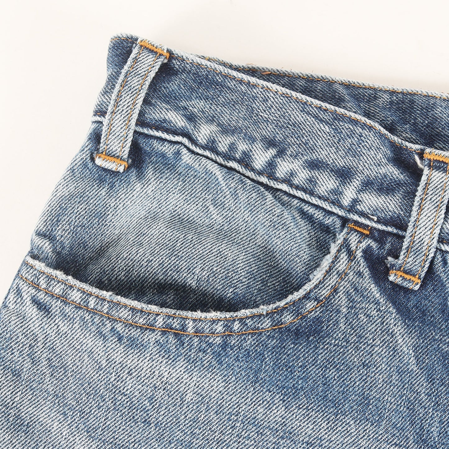 ヴィンテージ加工 フレア デニムパンツ(002 Flare Denim)