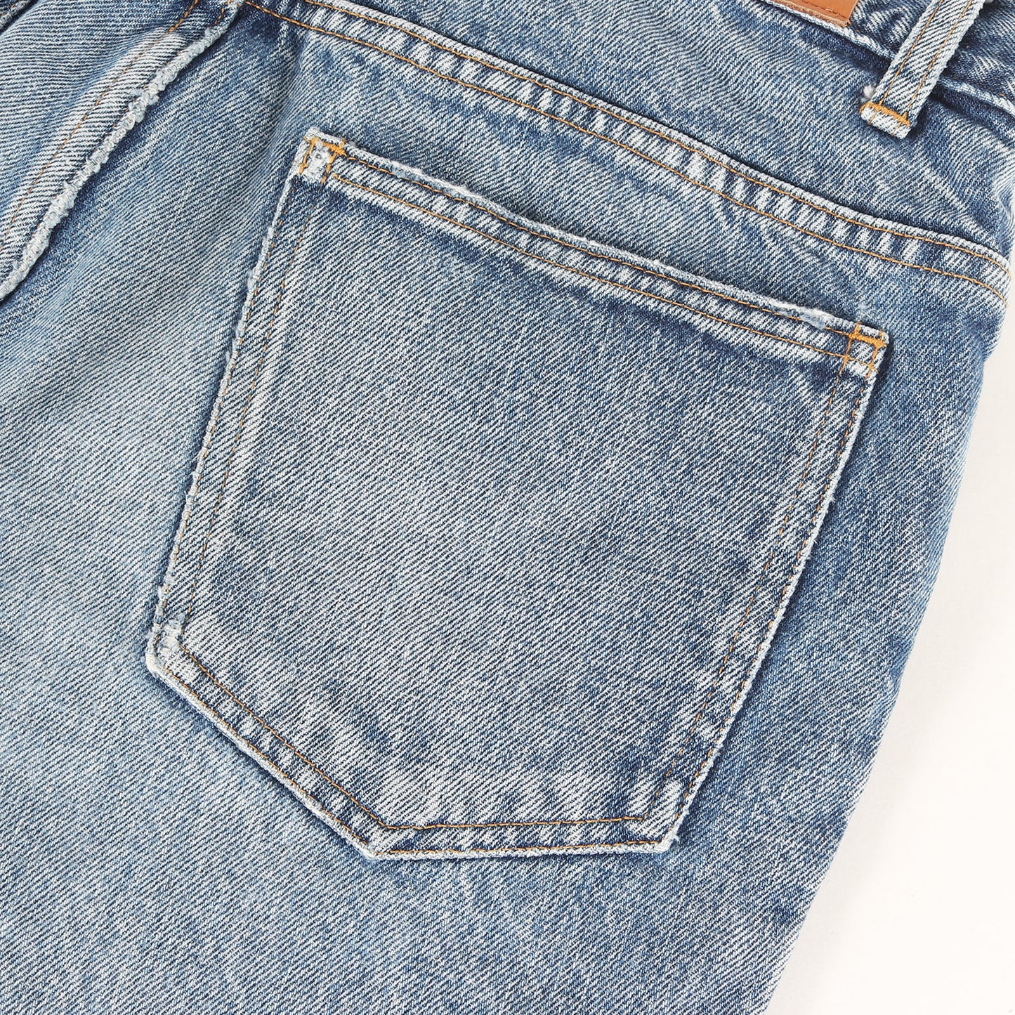 ヴィンテージ加工 フレア デニムパンツ(002 Flare Denim)