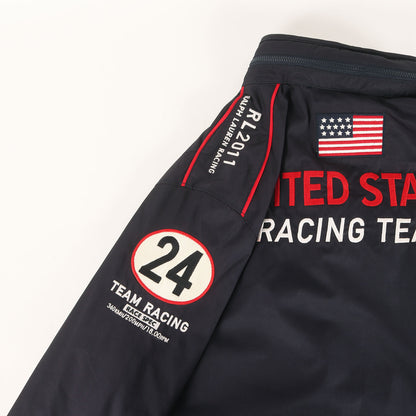 00s [アメリカモデル] RL1 TEAM RACING ビッグポニー刺繍 中綿ジャケット