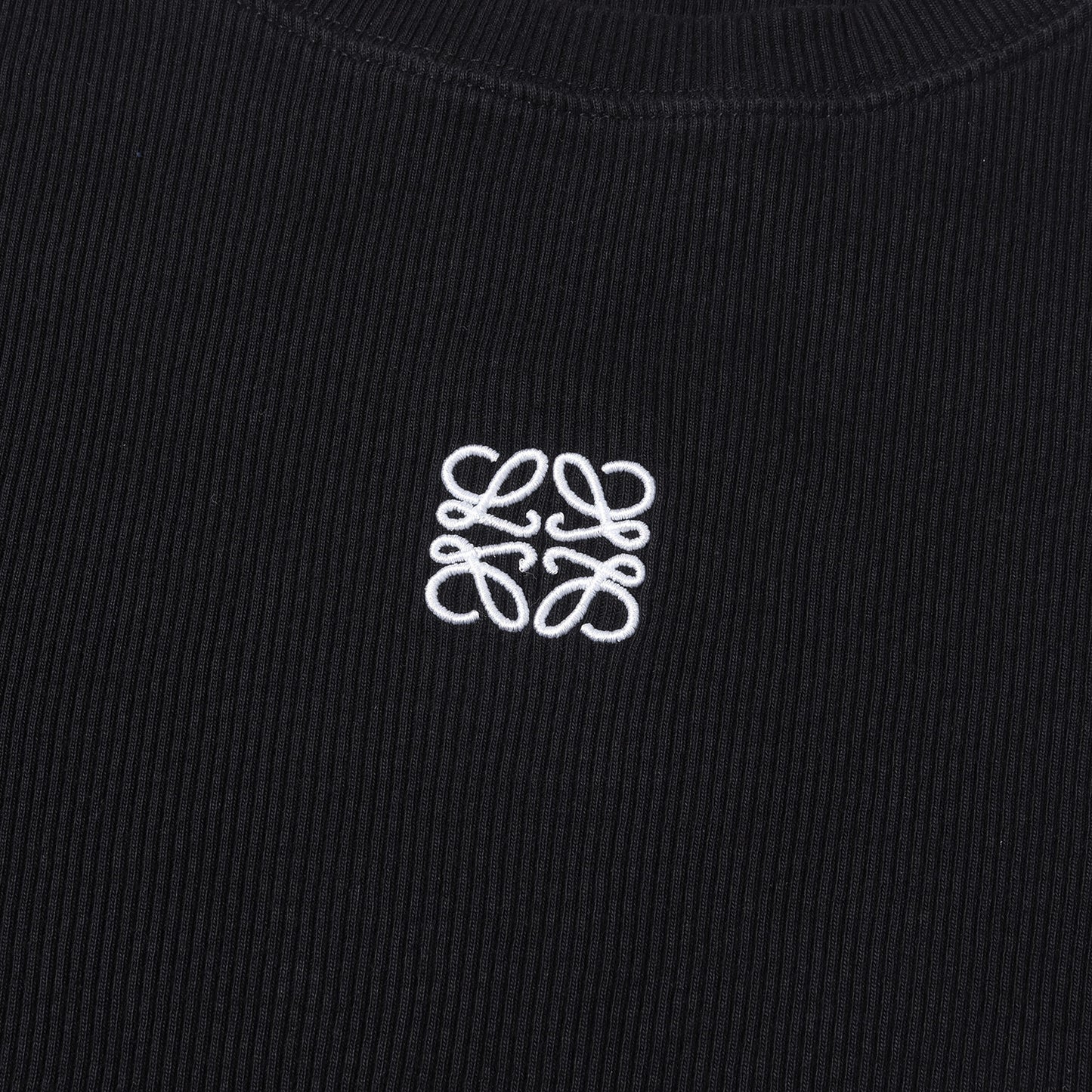 アナグラム刺繍 オーバーサイズ リブ カットソー / ロングスリーブ Tシャツ