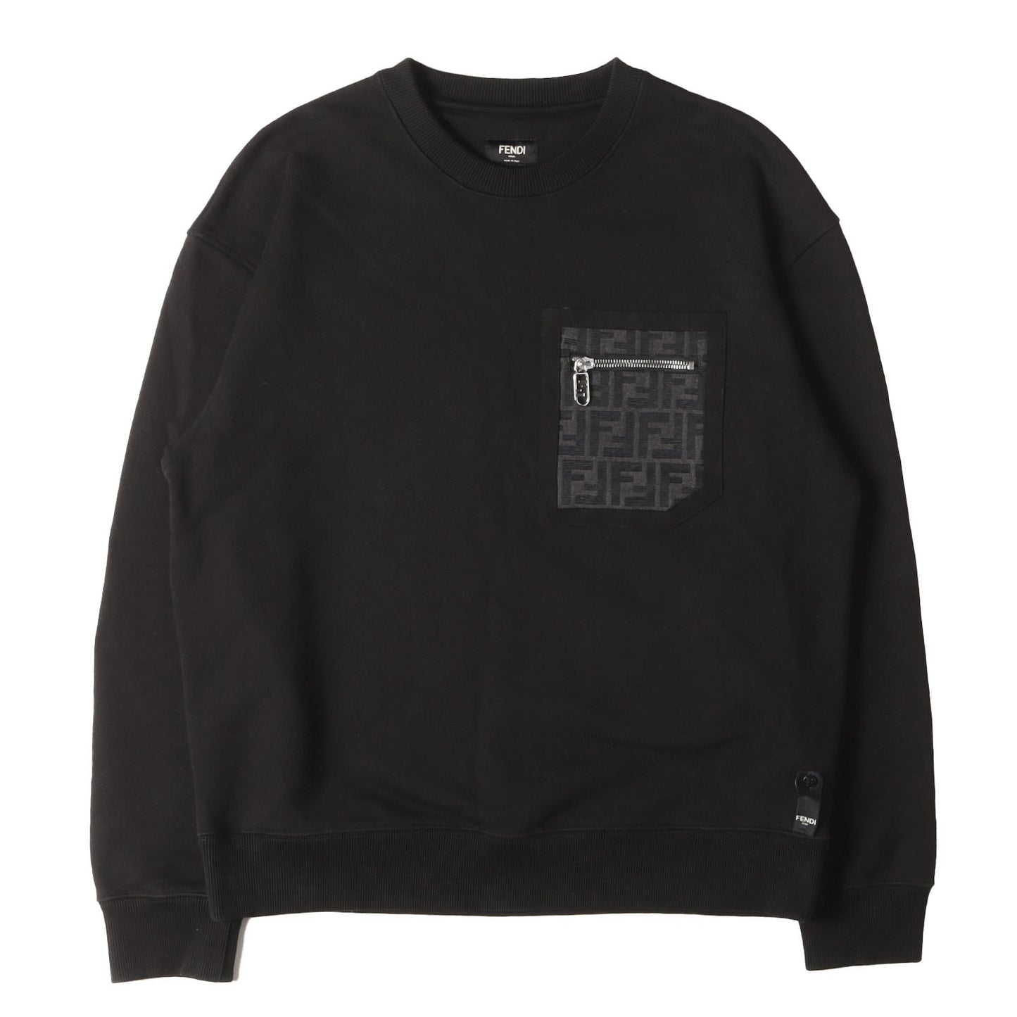 23AW ズッカ柄ポケット クルーネック スウェット