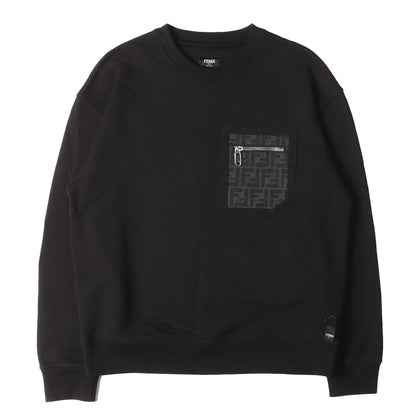 23AW ズッカ柄ポケット クルーネック スウェット