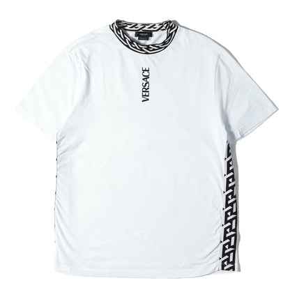 リブデザイン ブランドロゴ Tシャツ(MITCHEL FIT)