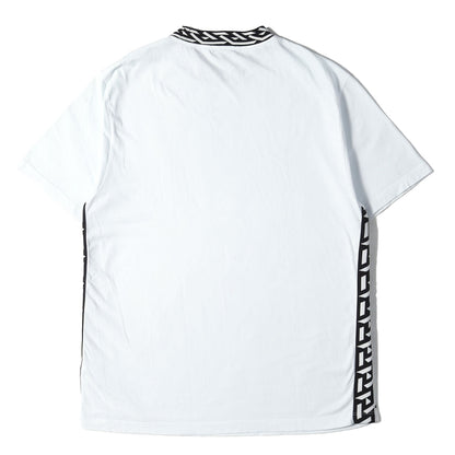 リブデザイン ブランドロゴ Tシャツ(MITCHEL FIT)