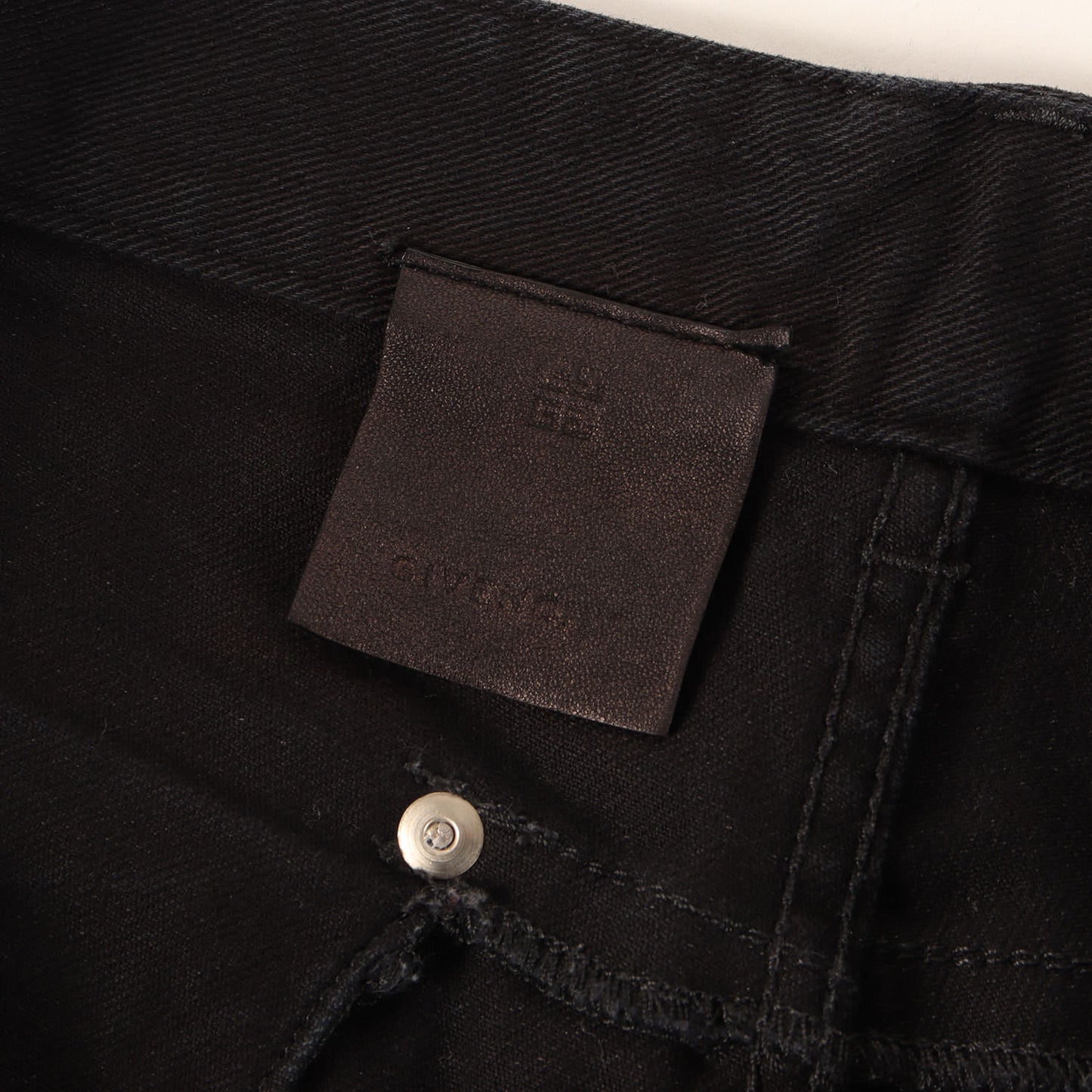 22SS ストレッチ スリム テーパード デニムパンツ
