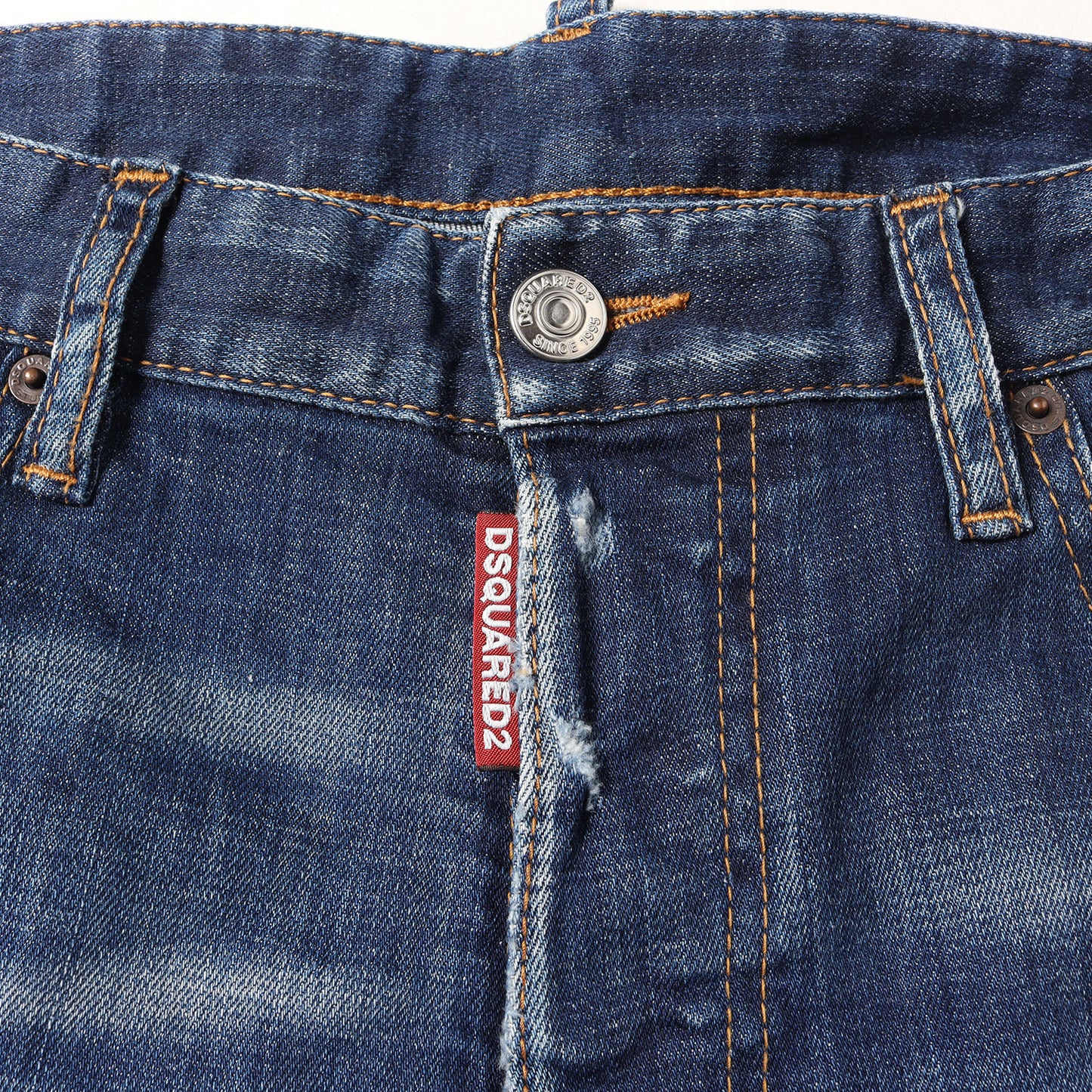 20AW スケーター ダメージ加工 ストレッチ デニムパンツ(Skater Jean)