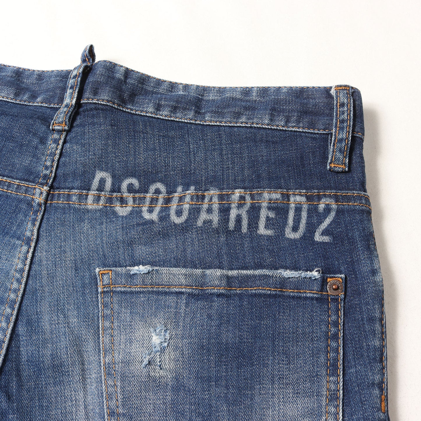 20AW スケーター ダメージ加工 ストレッチ デニムパンツ(Skater Jean)