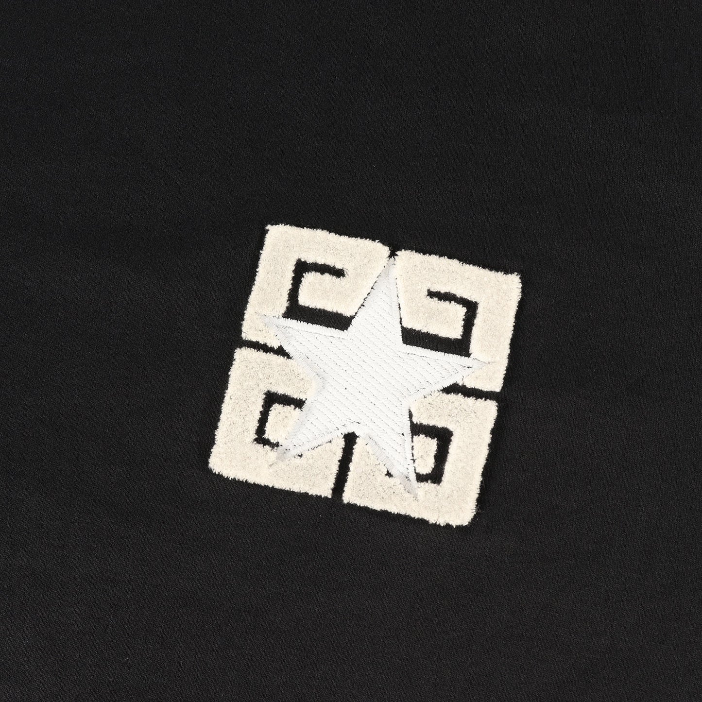 24SS 4Gスター刺繍 クルーネック Tシャツ(BOXY FIT)