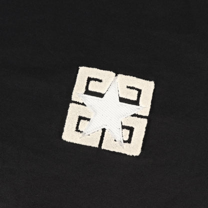 24SS 4Gスター刺繍 クルーネック Tシャツ(BOXY FIT)