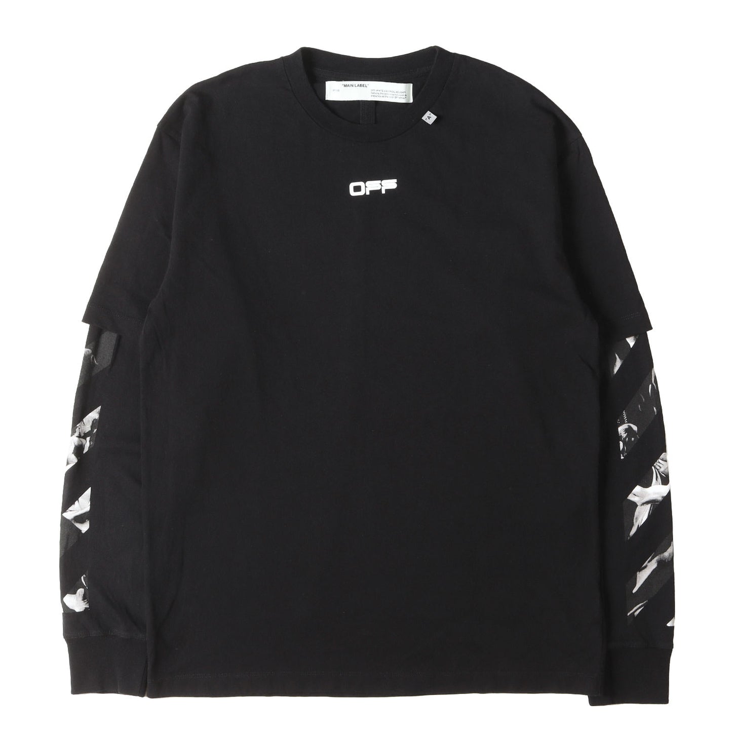 20SS 絵画グラフィック レイヤード ロングスリーブ Tシャツ