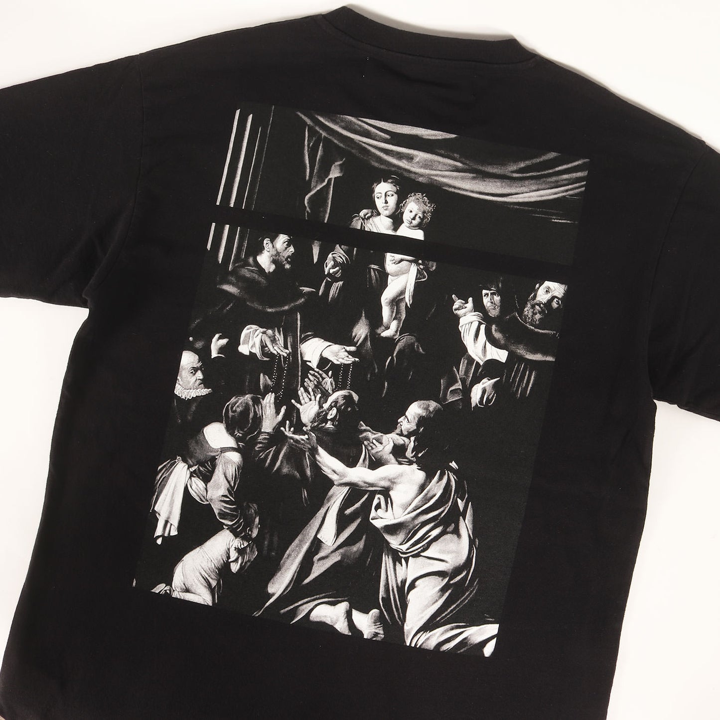 20SS 絵画グラフィック レイヤード ロングスリーブ Tシャツ