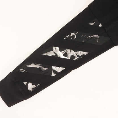 20SS 絵画グラフィック レイヤード ロングスリーブ Tシャツ
