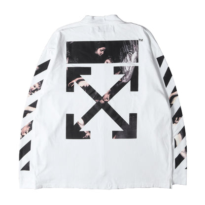 20SS 絵画 アローマーク モックネック ロングスリーブ Tシャツ