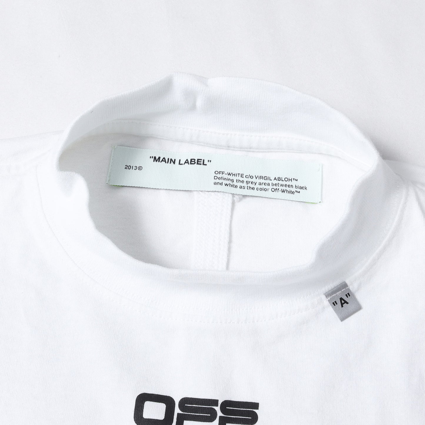 20SS 絵画 アローマーク モックネック ロングスリーブ Tシャツ