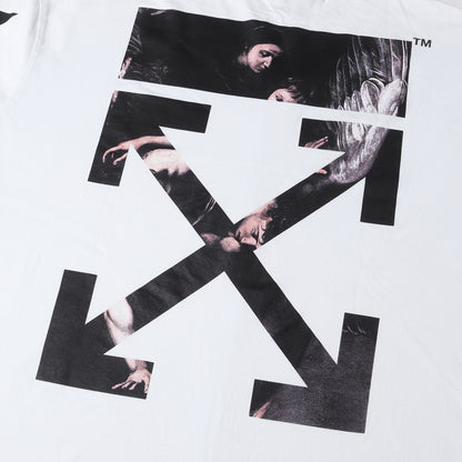 20SS 絵画 アローマーク モックネック ロングスリーブ Tシャツ