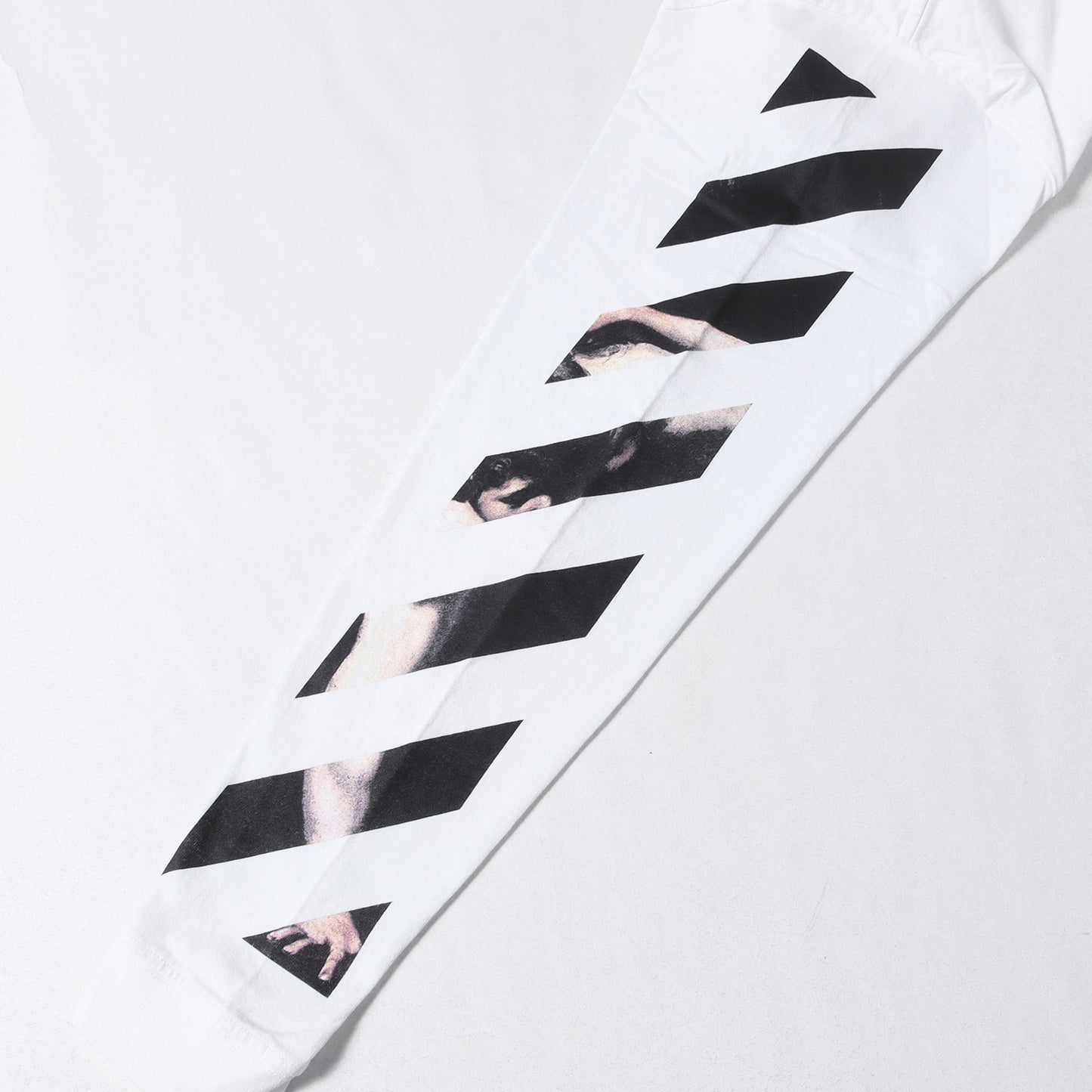 20SS 絵画 アローマーク モックネック ロングスリーブ Tシャツ