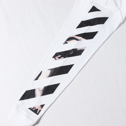 20SS 絵画 アローマーク モックネック ロングスリーブ Tシャツ