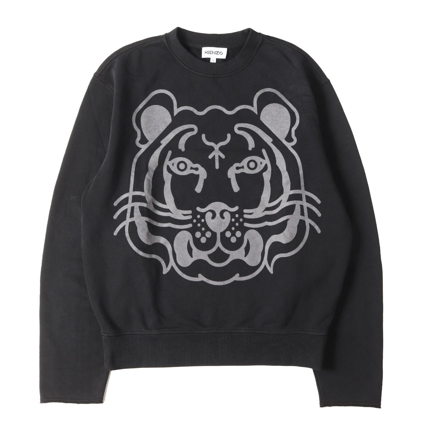 21SS ビッグ タイガー プリント クルーネック スウェット