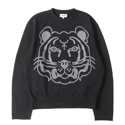 21SS ビッグ タイガー プリント クルーネック スウェット