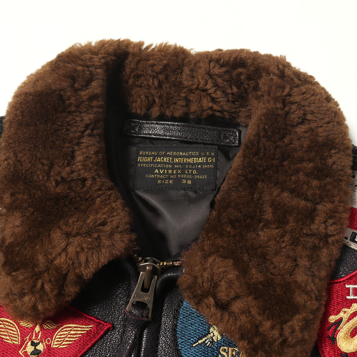 [現行品 トップガンモデル] G-1 ゴートスキンレザー フライト ジャケット (G-1 TOP GUN JACKET)