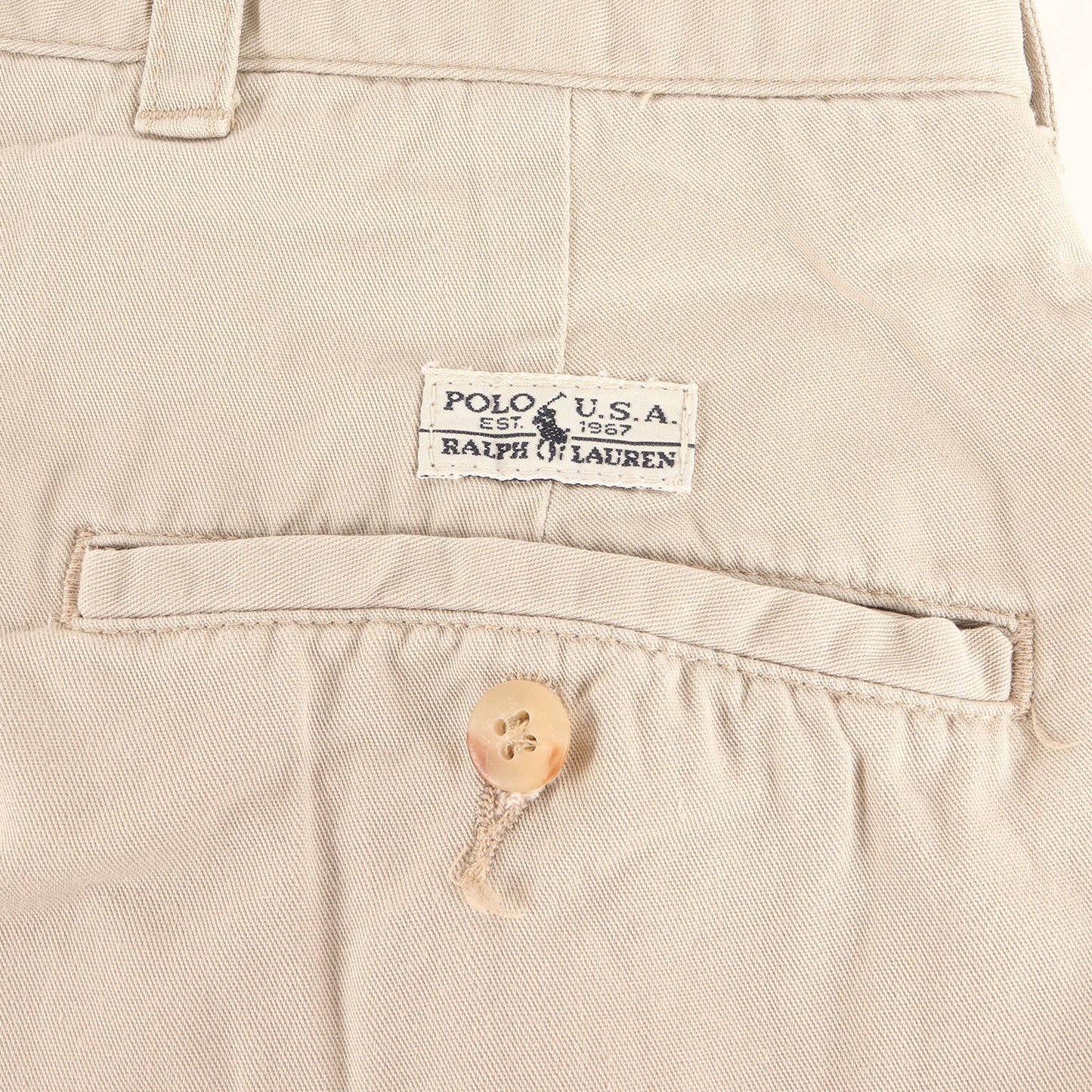 [雰囲気抜群] 90s コットンツイル ワイド チノパンツ