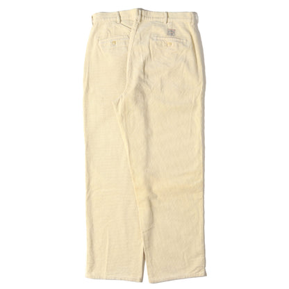 [人気カラー] 90s 太畝 コーデュロイ ツータック パンツ (POLO CORDS)