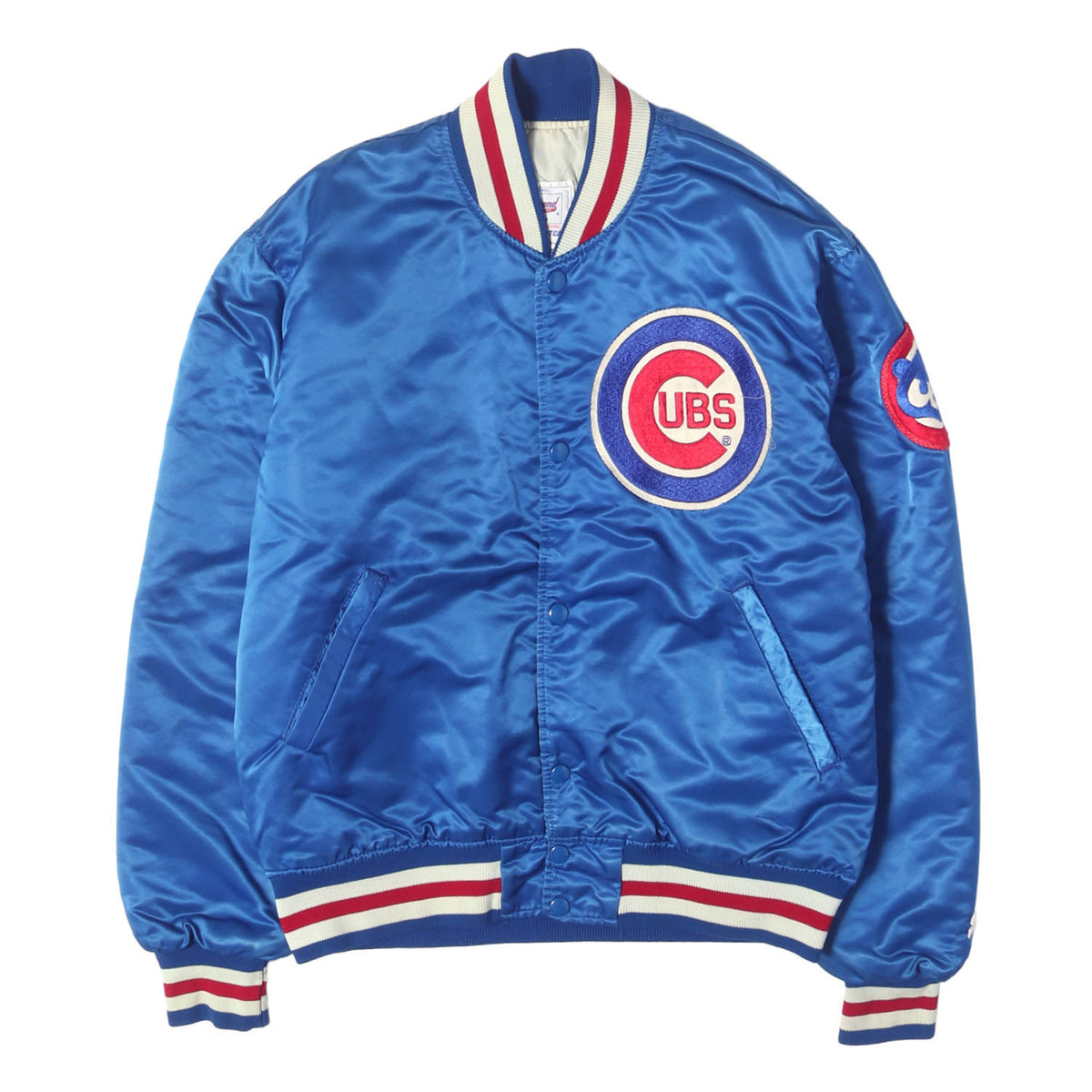 80s MLB シカゴ・カブス サテンスタジャン / USA製 STARTER