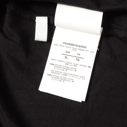 23AW ブランドロゴ刺繍 ロングスリーブ Tシャツ