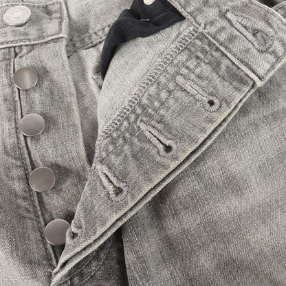 09aw ヴィンテージ加工 スリム デニムパンツ