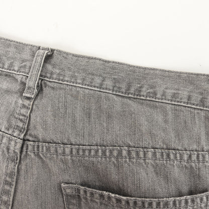 09aw ヴィンテージ加工 スリム デニムパンツ