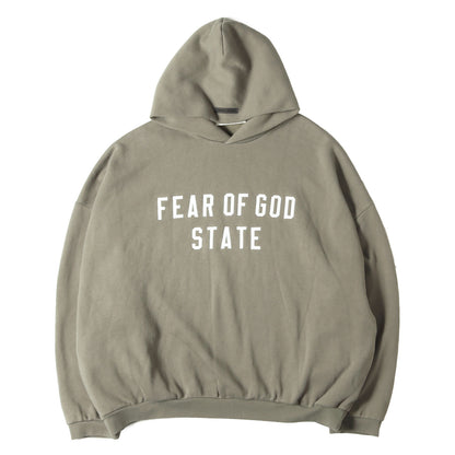 24AW FOG ESSENTIALS アップリケロゴ オーバーサイズ スウェットパーカー