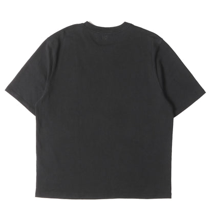 ビッグハートロゴ刺繍 クルーネック Tシャツ