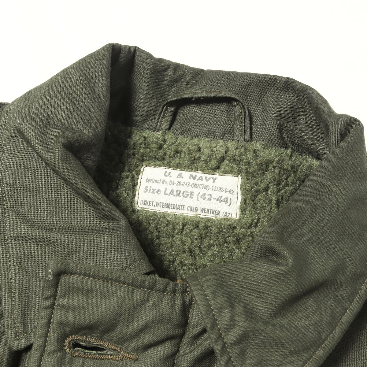 パッチ付き A-2 コットン デッキジャケット (VF-2 BOUNTY HUNTERS) BR14716