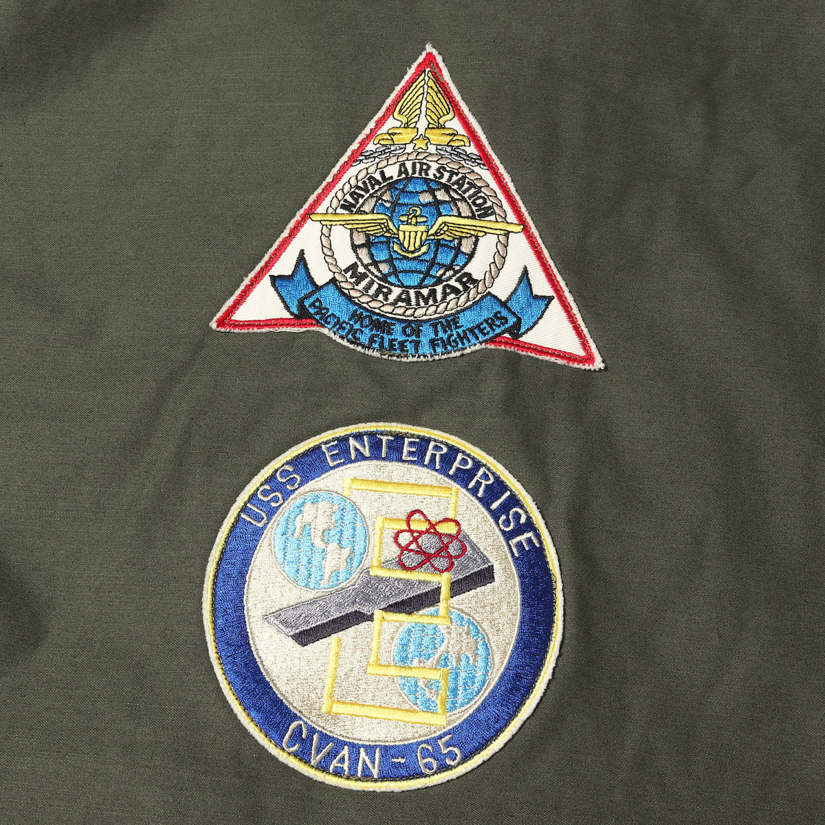 パッチ付き A-2 コットン デッキジャケット (VF-2 BOUNTY HUNTERS) BR14716