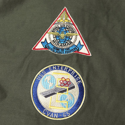 パッチ付き A-2 コットン デッキジャケット (VF-2 BOUNTY HUNTERS) BR14716
