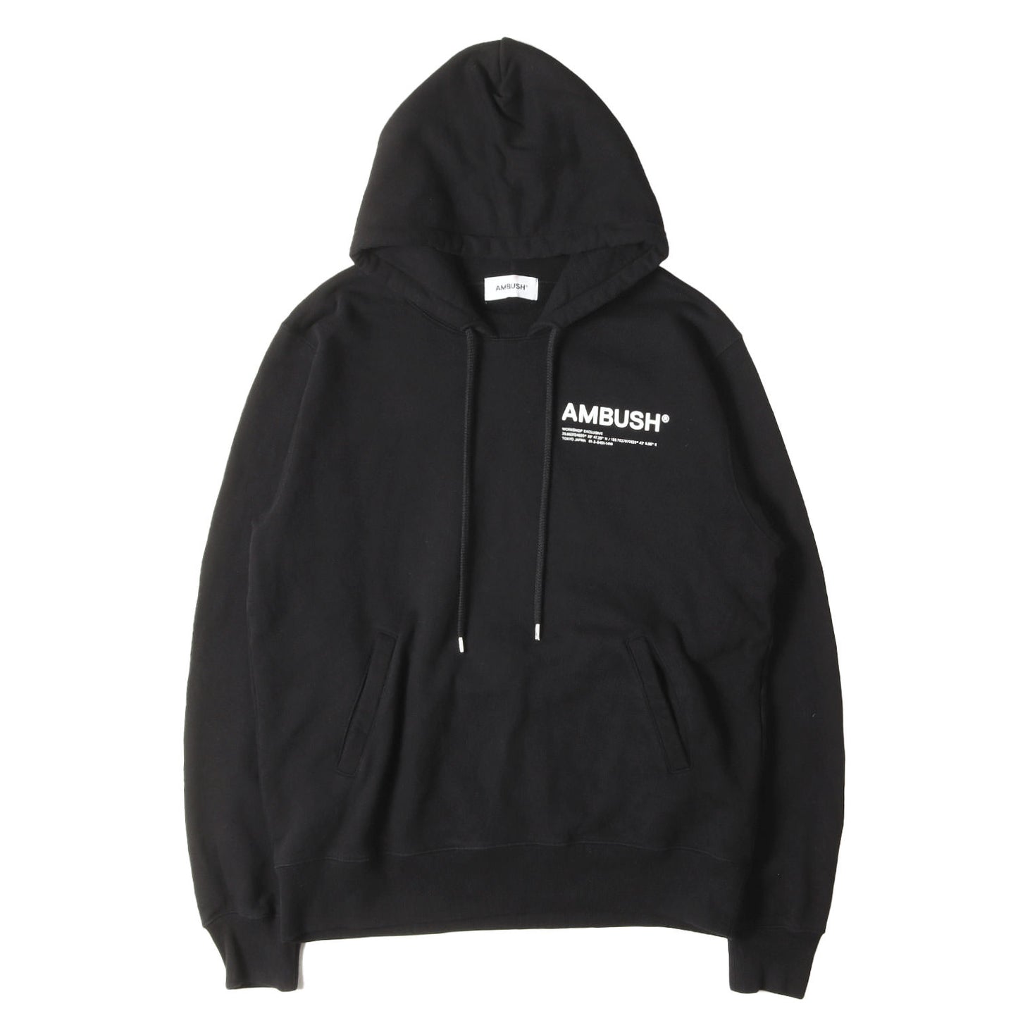 22SS ブランドロゴ ヘビー スウェットパーカー(Workshop Hoodie)