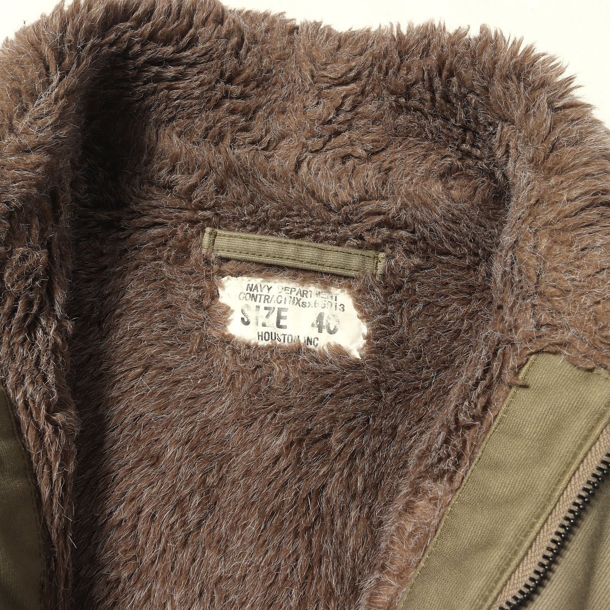 ステンシルプリント N-1 デッキジャケット (CUSTOM N-1 DECK JACKET)
