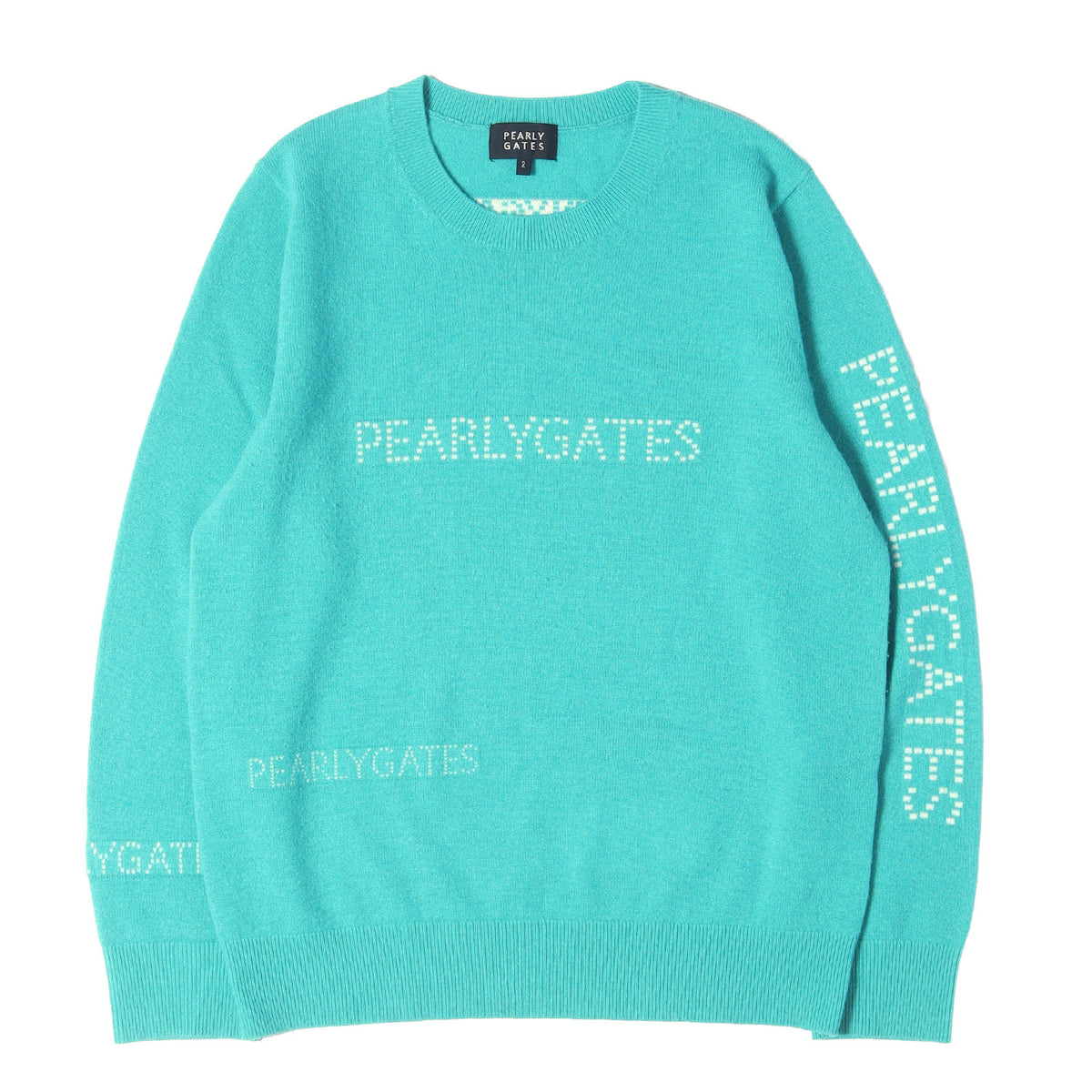 25AW ブランドロゴ カシミヤ ニット