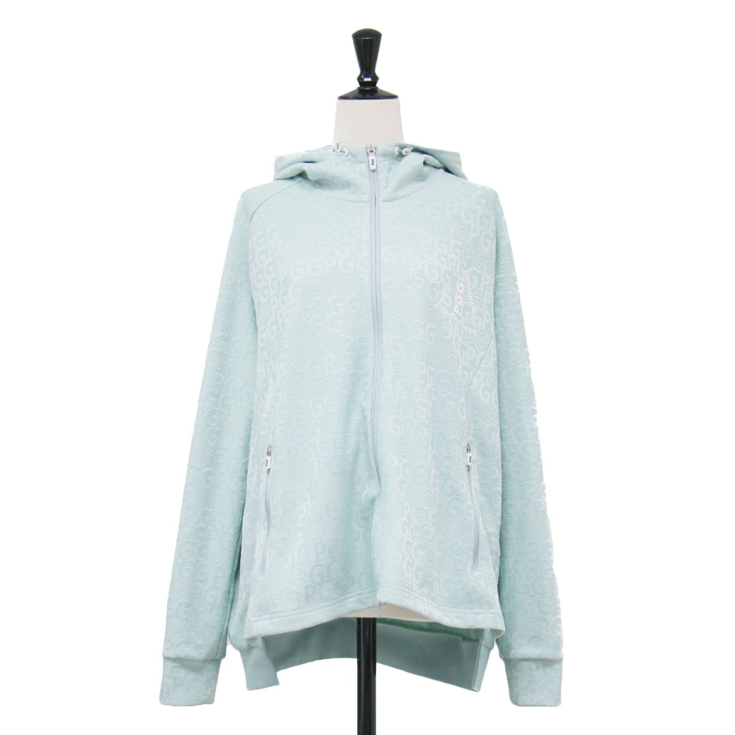 24AW ジャガード スムースボンディング フルジップ フーディ パーカー