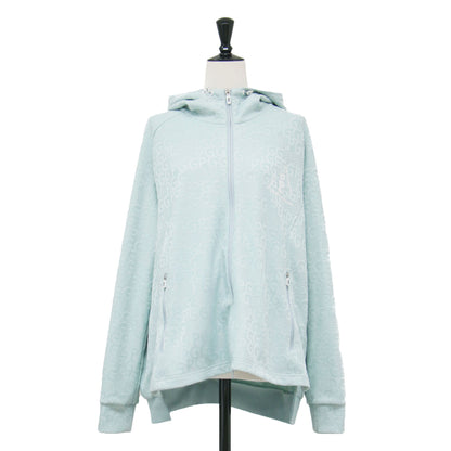 24AW ジャガード スムースボンディング フルジップ フーディ パーカー