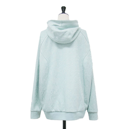 24AW ジャガード スムースボンディング フルジップ フーディ パーカー