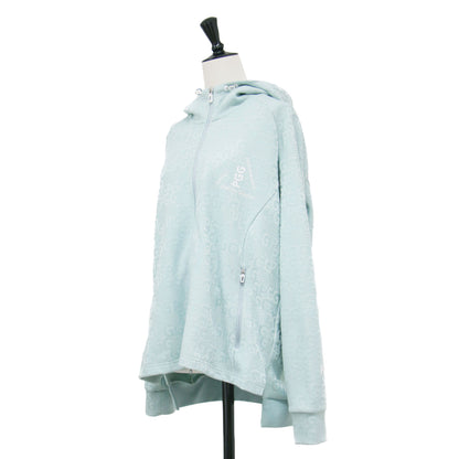 24AW ジャガード スムースボンディング フルジップ フーディ パーカー