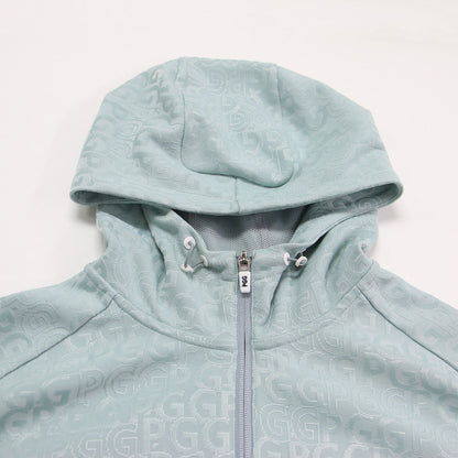 24AW ジャガード スムースボンディング フルジップ フーディ パーカー