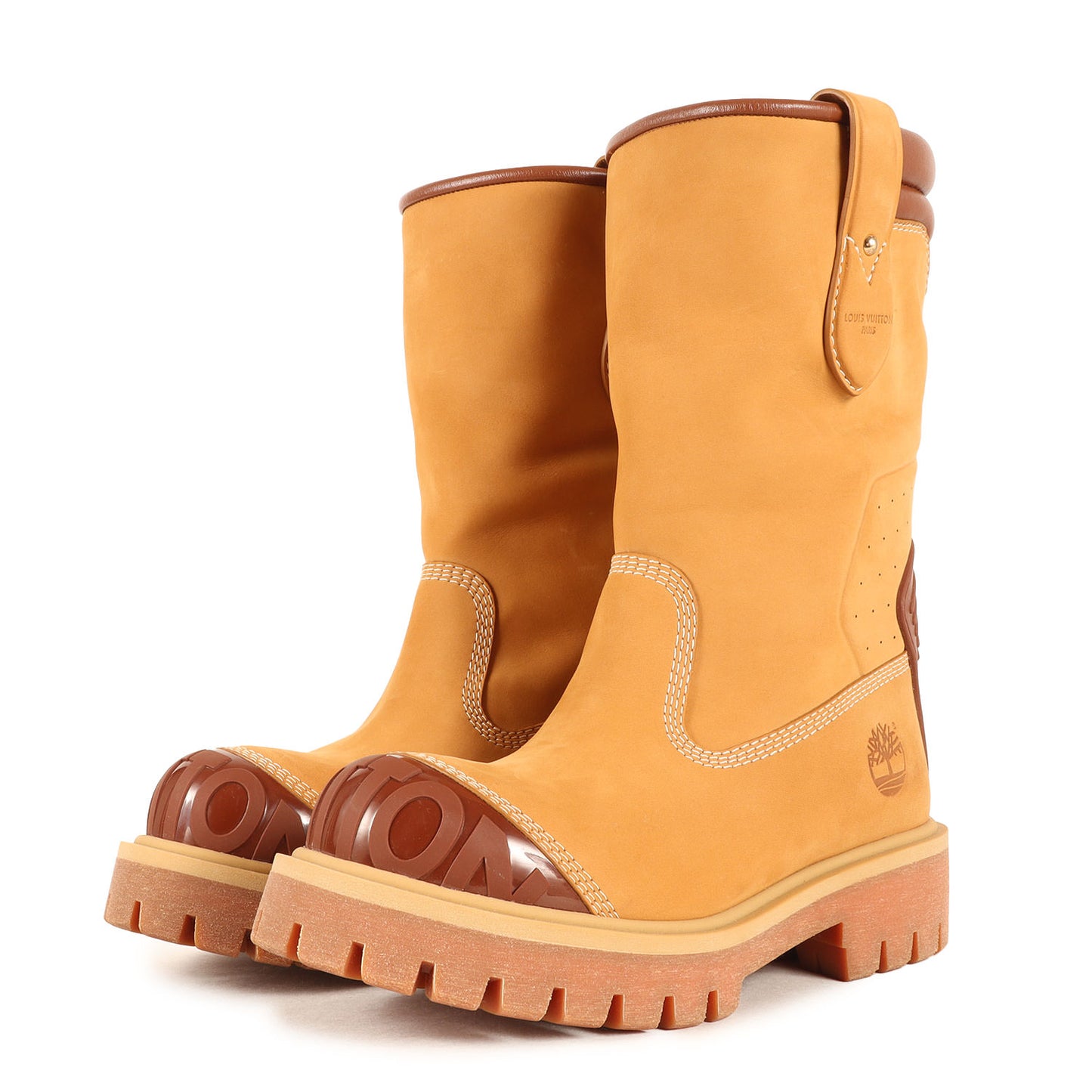 24AW ×Timberland ヌバックカーフレザー ミッドブーツ(Mid Boot)