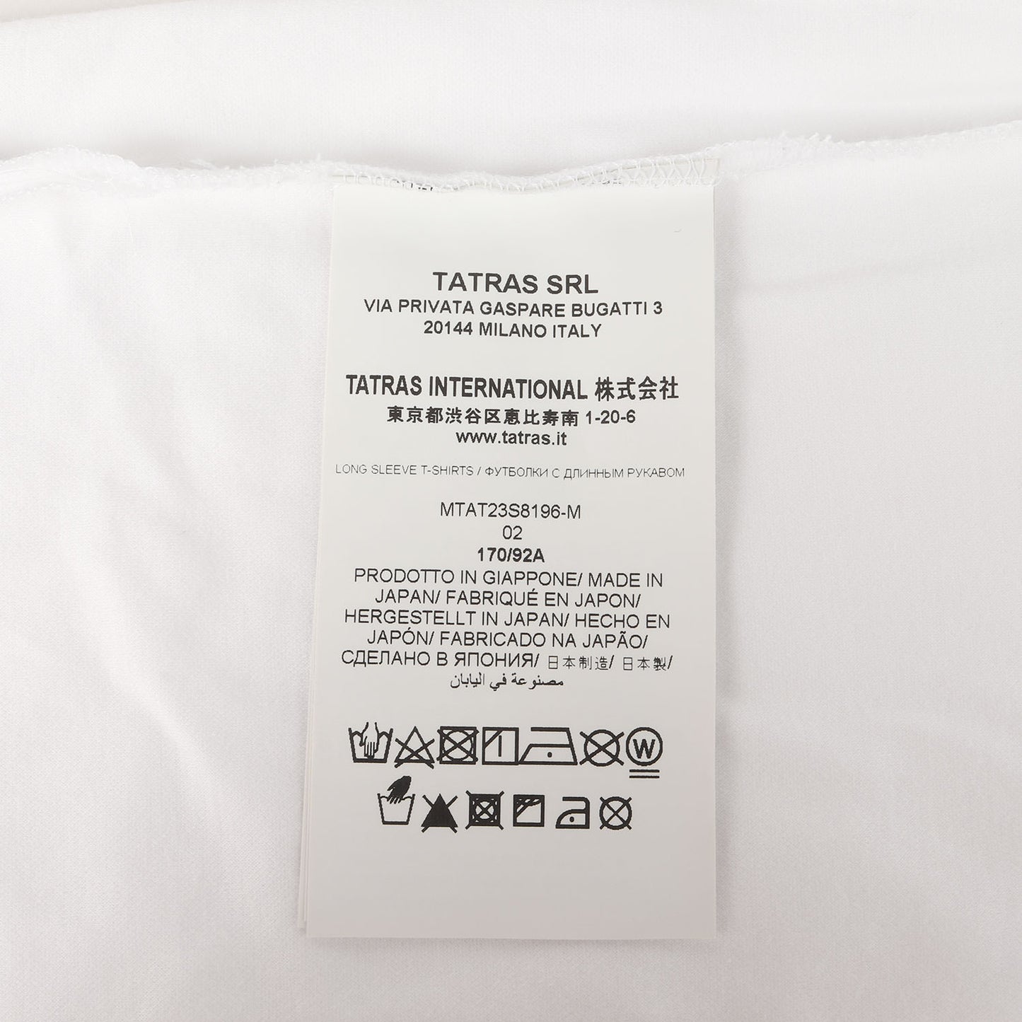 23SS シルケット加工 ロングスリーブ Tシャツ(SICADO)