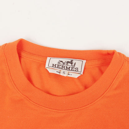 22SS Hロゴ刺繍 鹿の子 ポケット Tシャツ