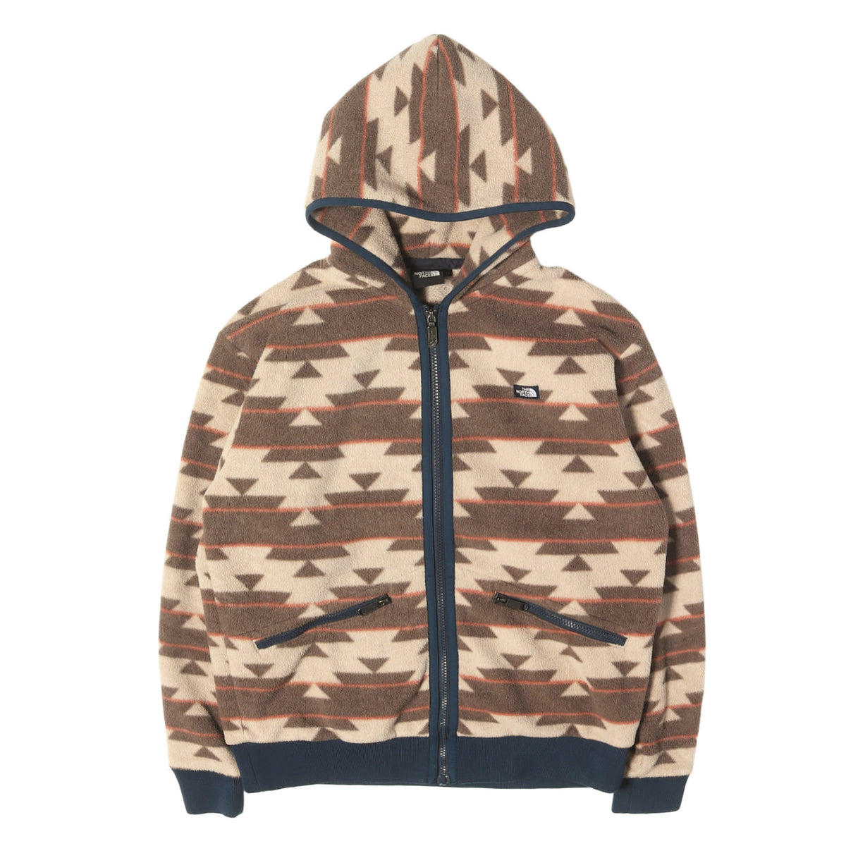 ネイティブ柄 アルマディラ ジップ フーディー フリース (NV ARMADI F/Z HOODIE)