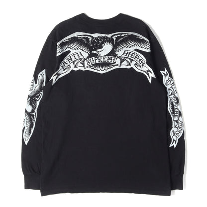 25AW ×ANTIHERO イーグル ロングスリーブ Tシャツ(Eagle L/S Tee)
